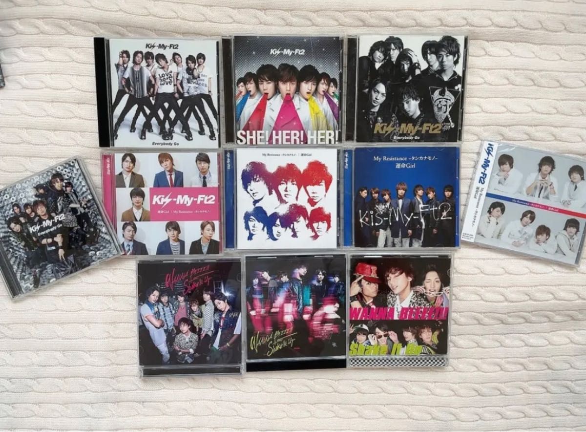 キスマイグッズ CD DVD 大量まとめ売り Kis-My-Ft2-