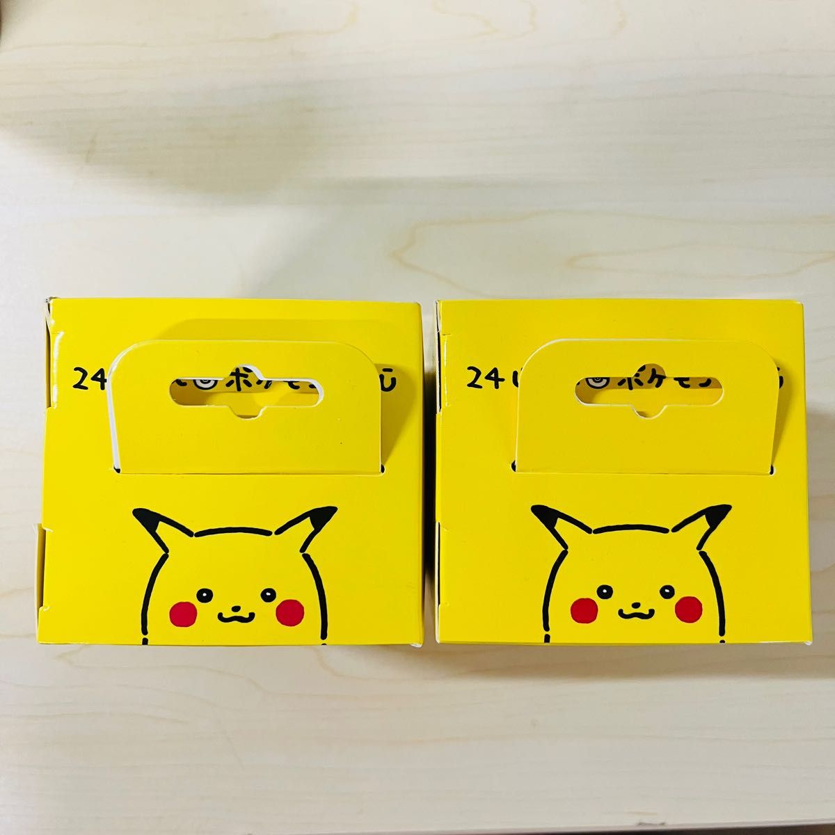 2個セット ピカチュウ フリップデッキケース 24じかんポケモン 2個セット ピカチュウ フリップデッキケース 24じかんポケモン