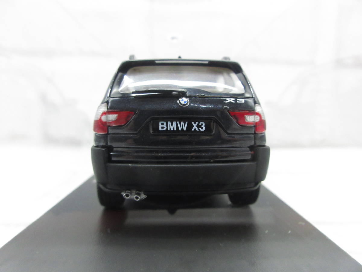 ミニカー　1/43　京商　BMW　X3　3.0i　ブラック　モデルカー_画像4