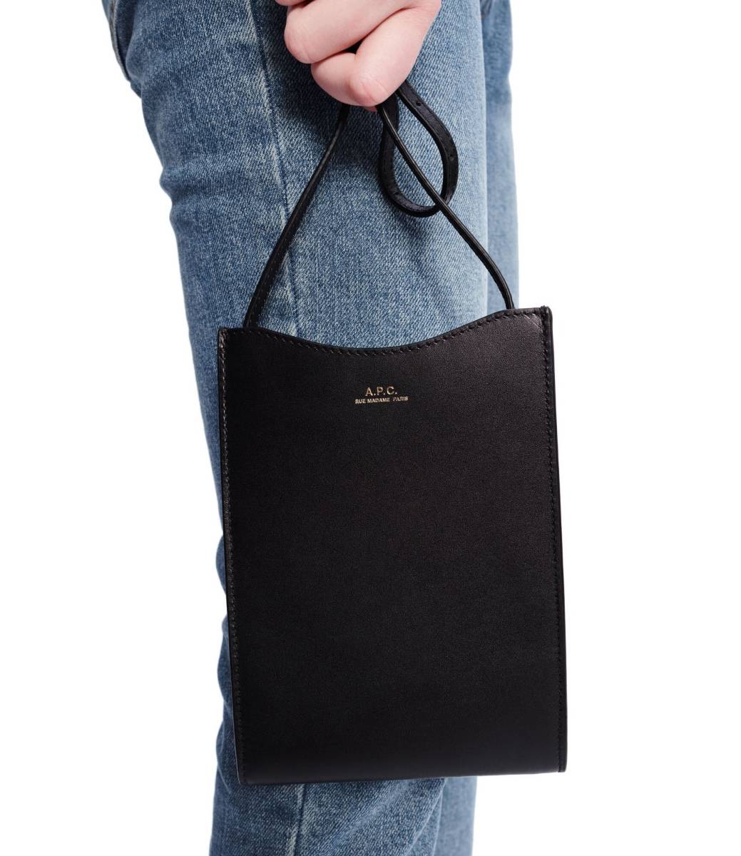 APC jamie neck pouch ミニバッグ ショルダーバッグ black_画像7