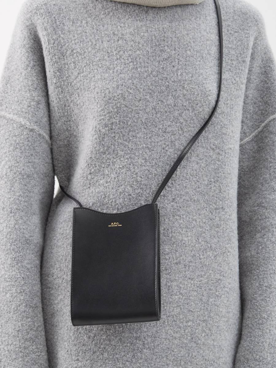 APC jamie neck pouch ミニバッグ ショルダーバッグ black_画像8