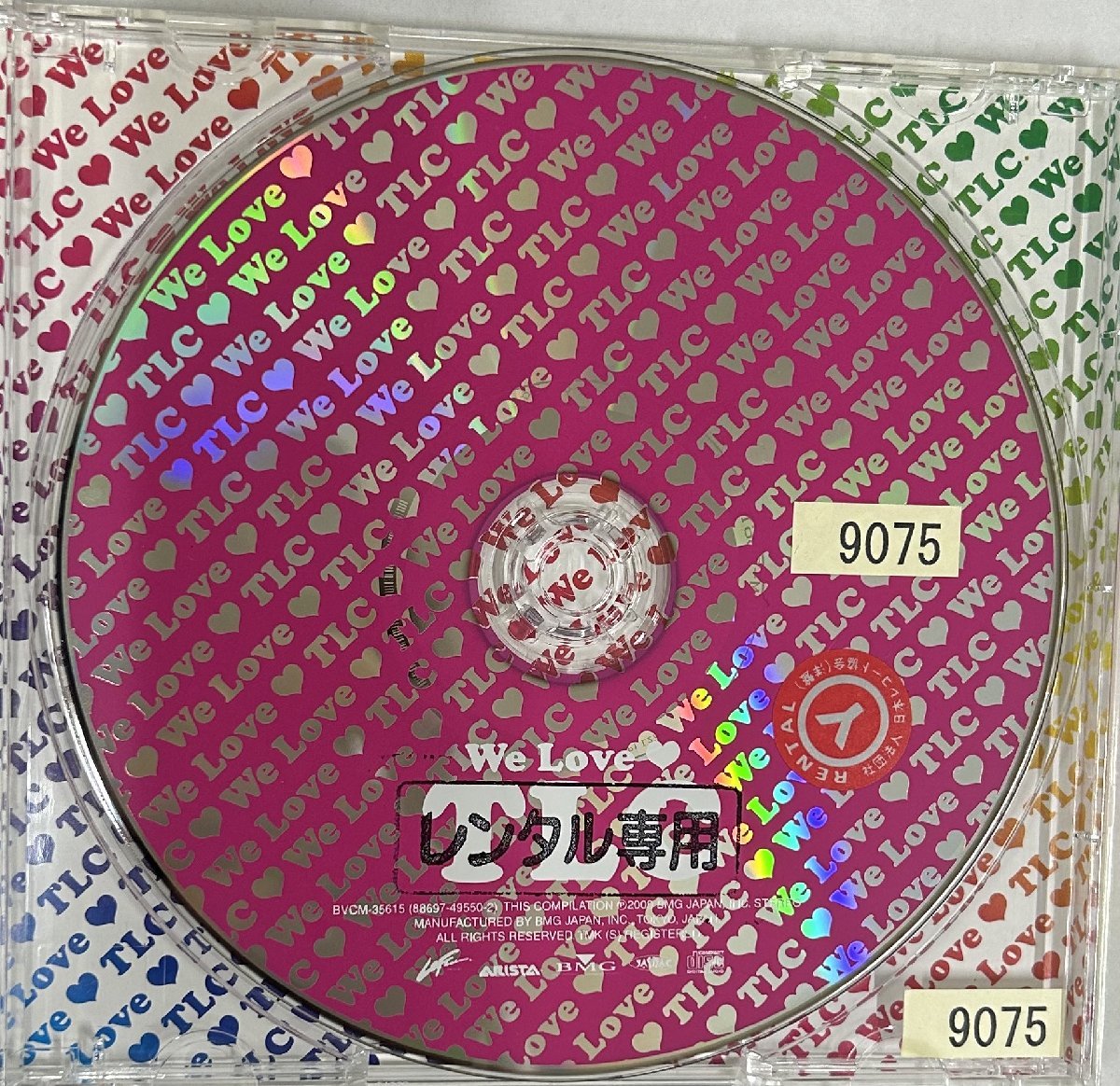 【送料無料】cd47586◆TLC/We Love TLC（アルバム）/中古品【CD】_画像3