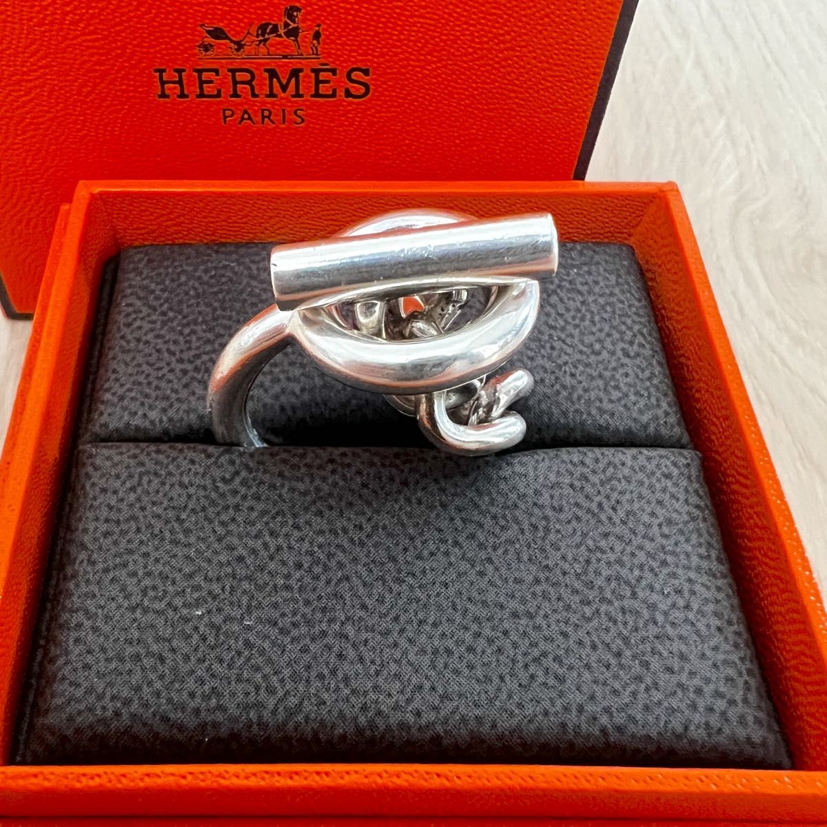 HERMES エルメス クロワゼット リング 指輪 シルバー silver 925