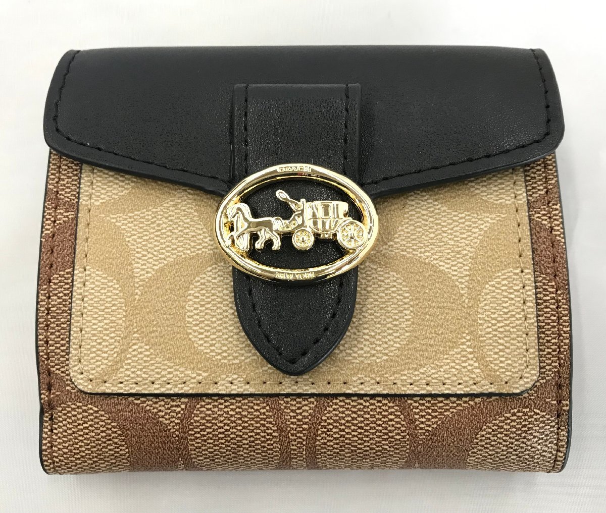 春のコレクション COACH 二つ折り財布 60 (管理番号：059104) コーチ