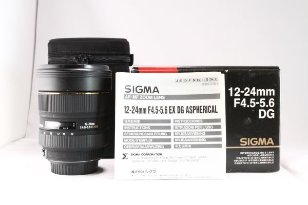 最終値下げ ☆特上品☆シグマ SIGMA AF 12-24mm F4.5-5.6 EX DG