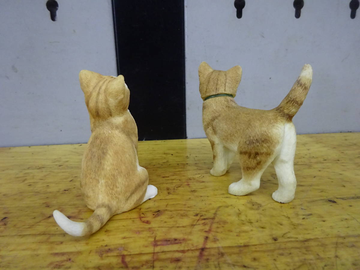 子猫の置物 陶器製 2個セット ネコ ねこ インテリア小物 可愛い子猫♪の画像5