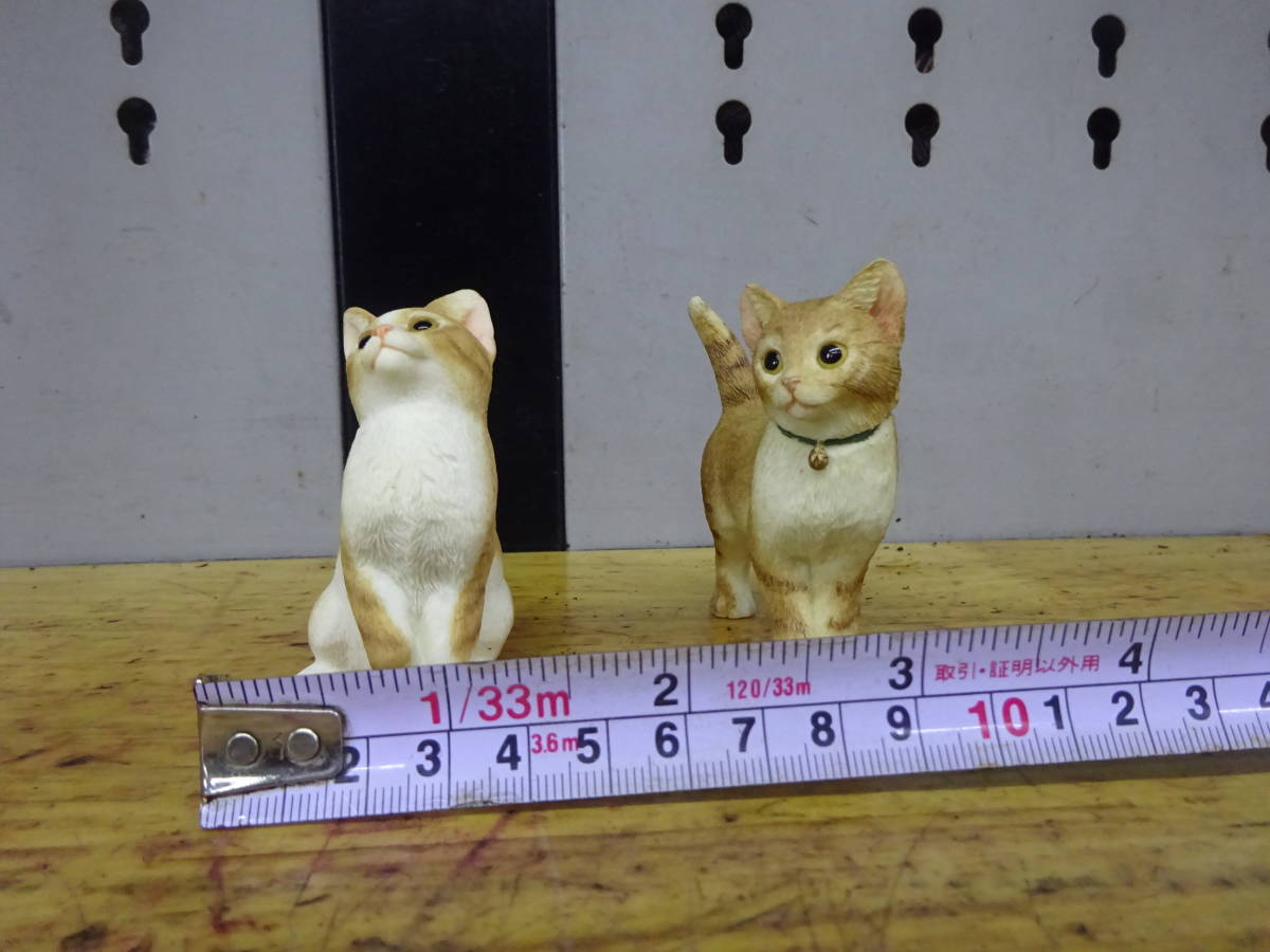 子猫の置物 陶器製 2個セット ネコ ねこ インテリア小物 可愛い子猫♪の画像7