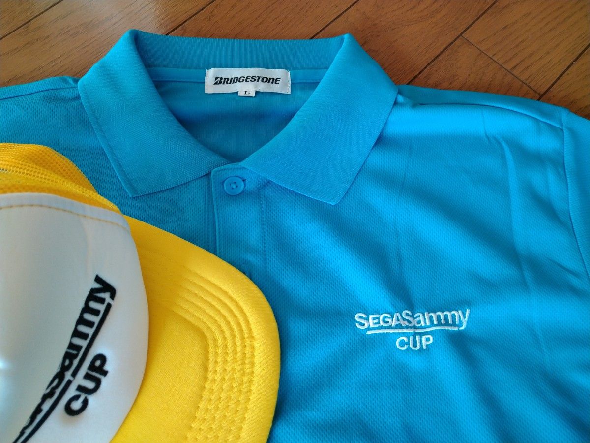セガサミーカップ　スタッフ用ポロシャツ＆キャップ