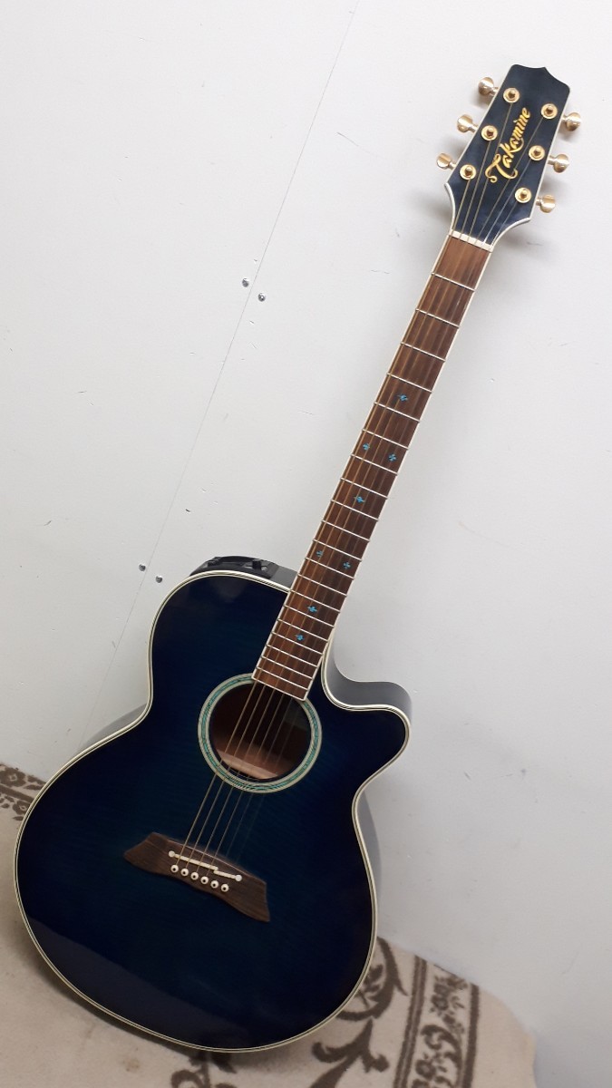 エレアコ タカミネ PT-108 ギター Takamine 弦楽器 6弦 9V電池 音楽 演奏 エレキ アコースティック 高峰楽器 GRAPH-EX 八王子市 引き取りOK_画像2