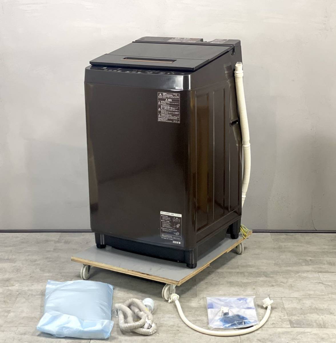 超歓迎 12kg 電気洗濯機 東芝 動作OK/2019年製□TOSHIBA AW-12XD7 A23