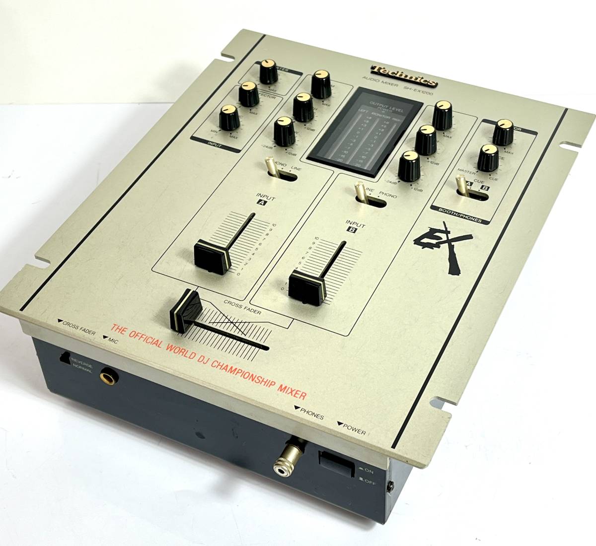 Technics SH-EX1200 DJ オーディオミキサー通電確認済 通電確認のみ】Technics SH-EX1200 DJミキサー