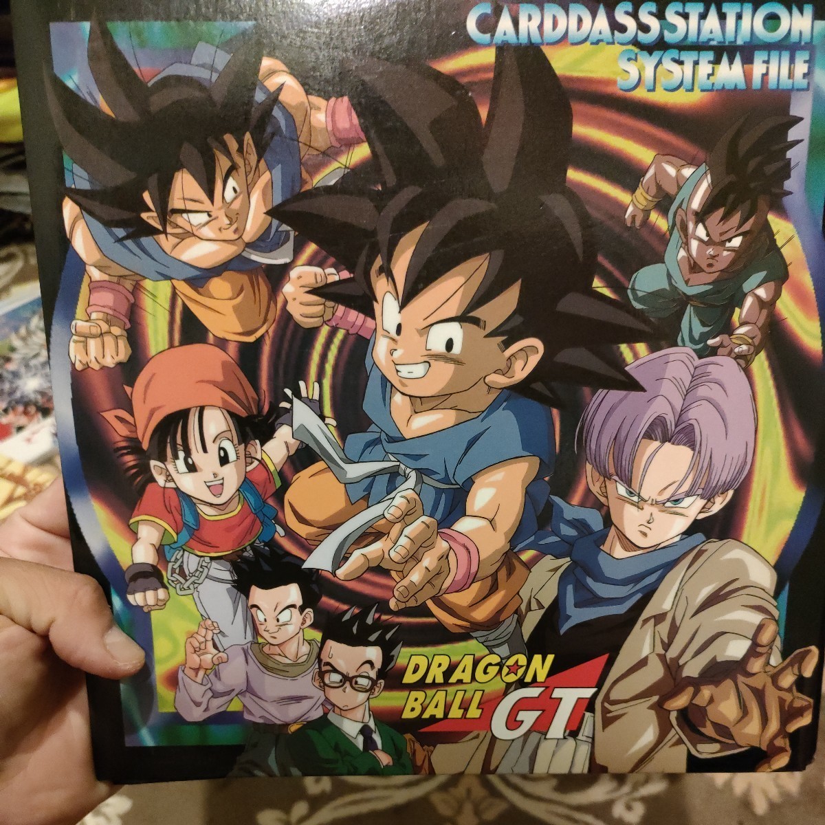 ドラゴンボールカードダス　CARDDASS STATION SYSTEM FILE　システムファイルドラゴンボールGT リフィル10枚（一枚あたり12枚収納できます_画像3