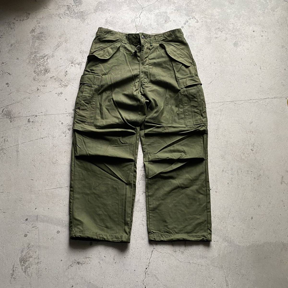 70s 米軍実物 M-65 フィールドパンツ カーゴパンツ ミリタリー ARMY
