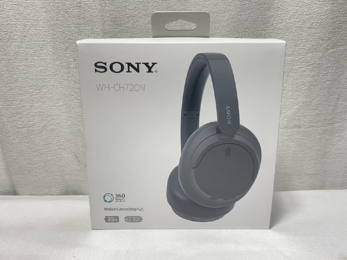 今年も話題の ▽ワイヤレスヘッドホン SONY 未使用保管品▽008904 黒