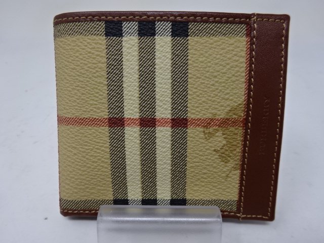 ☆お求めやすく価格改定☆ ◇ BURBERRY バーバリー 二つ折り財布