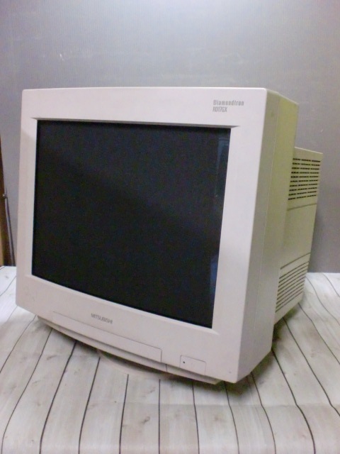カラーディスプレイモニター/17インチCRT】MITSUBISHI カラーディスプレイモニター/17インチCRT】MITSUBISHI
