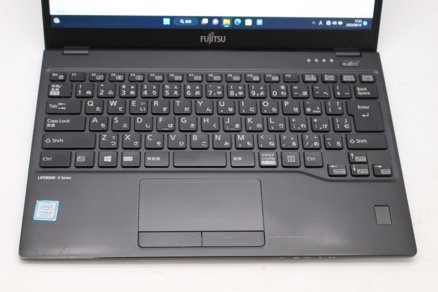 即日発送 中古 フルHD 13.3インチ Fujitsu LIFEBOOK U939A Windows11 八世代 i5-8365U 8GB 512GB-SSD 無線 Office付 中古パソコン無_画像8