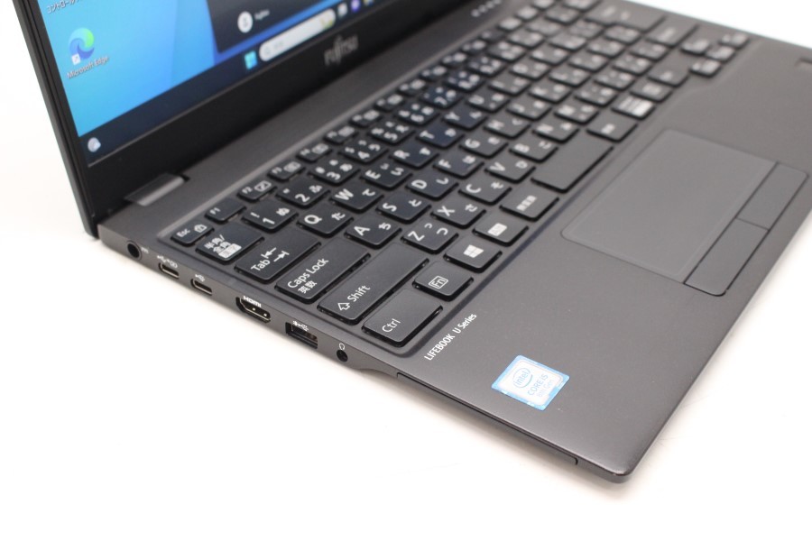 中古 フルHD 13.3インチ Fujitsu LIFEBOOK U939B Windows11 八世代 i5-8365u 8GB 256GB-SSD カメラ 無線 Office付 中古パソコンWin11 税無_画像3