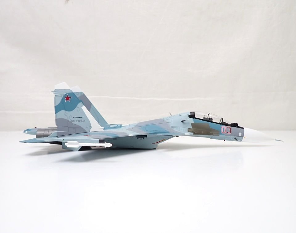 ★未使用 ホビーマスター 1/72 Su-30SM フランカー C ロシア航空宇宙軍 第31戦闘飛行隊/ダイキャスト製/HA9501/付属品あり/模型&1842700102_画像3