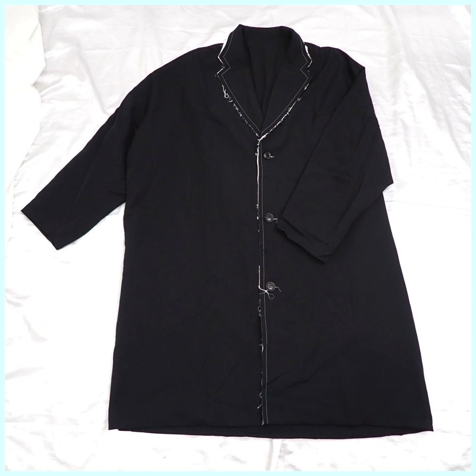 安い ☆美品 B Yohji Yamamoto/ヨウジヤマモト チェスターコート 1