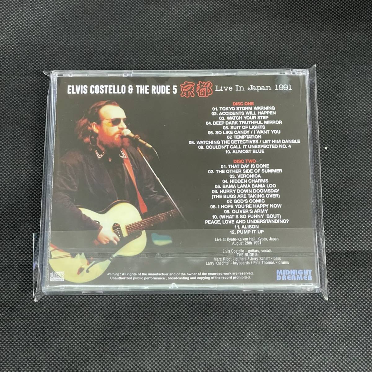 ELVIS COSTELLO & THE RUDE 5 / 'KYOTO' 『マイティ・ライク・ア・ローズ』『スパイク』の画像2