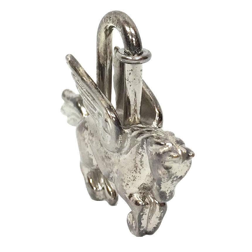  распродажа HERMES Hermes Pegasus katena1993 год ограничение серебряный цвет подвеска с цепью колье очарование aq6450