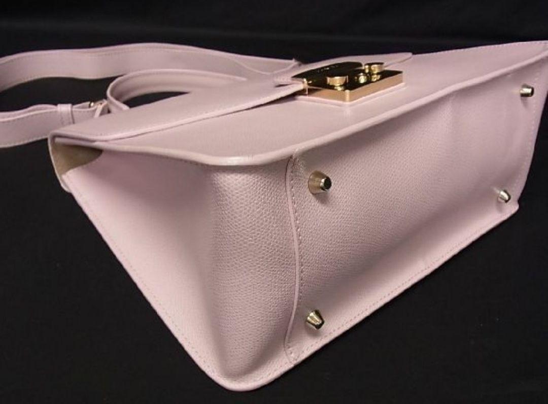送料無料 極美品 フルラ FURLA ハンドバッグ ショルダーバッグ 2way
