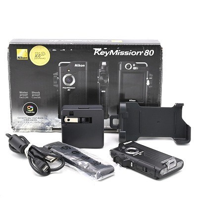 中古】 【新品級】Nikon KeyMission 80 BK #1185 ニコン