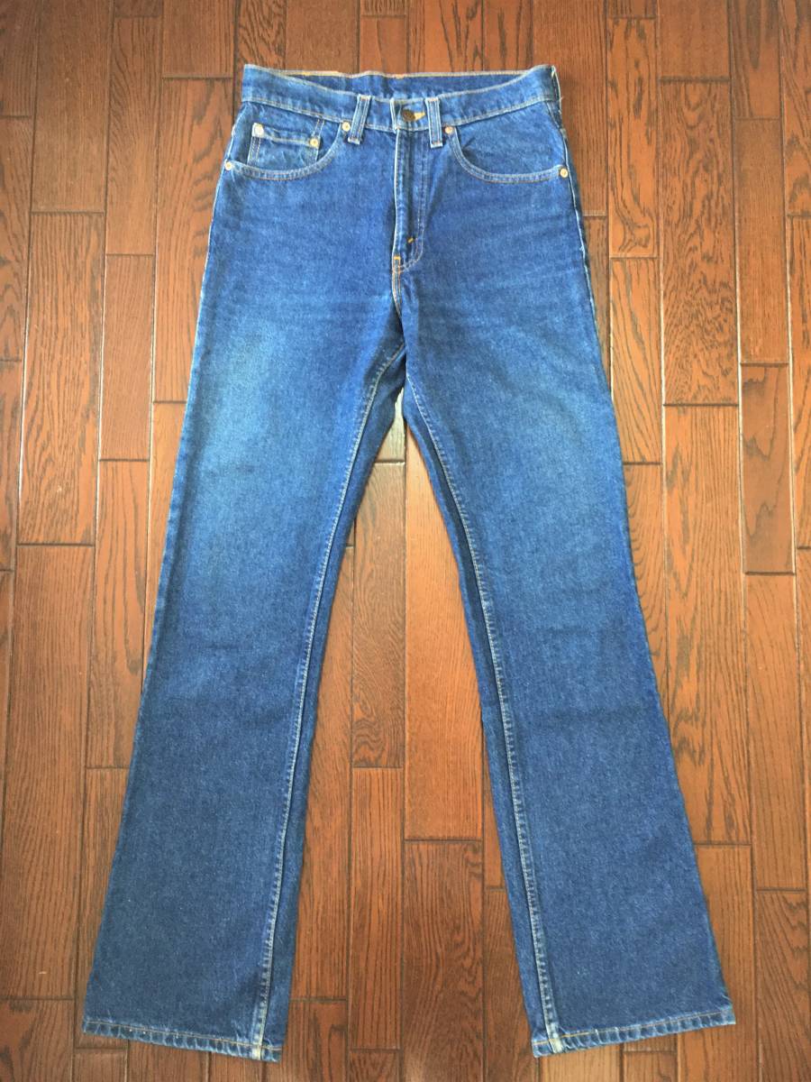 ＵＳＡ製 リーバイス Ｌｅｖｉ’ｓ 赤文字 ５１７ ブーツカット ジーンズ ｗ３１ フレア デニム パンツ 脚長 ジーパン アメリカ製 米国製_画像1