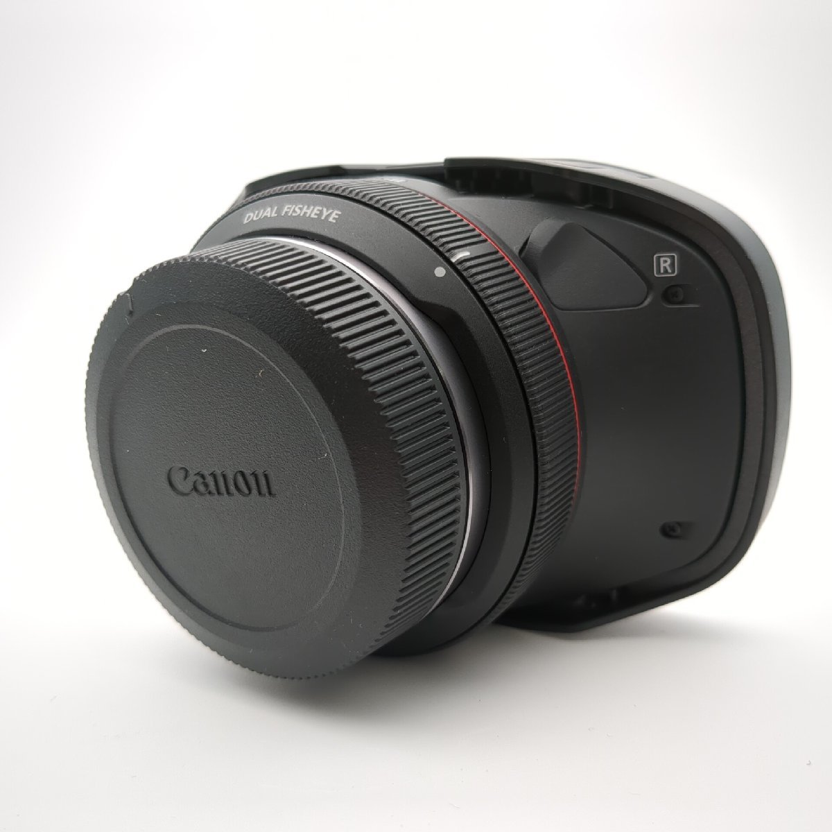 【ほぼ未使用】 CANON キャノン RF-5.2mm F2.8 L DUAL FISHEYE 魚眼レンズ 美品 ブラック_画像1