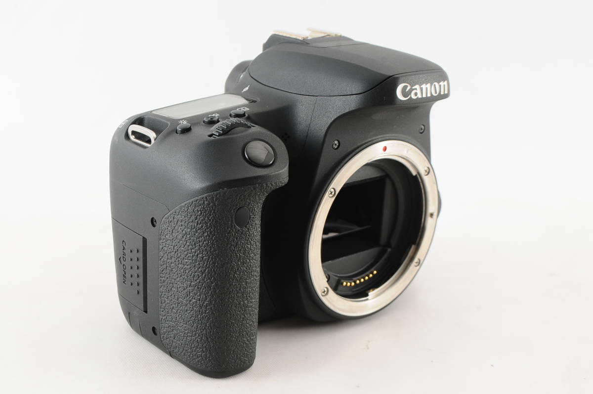 ★ボディ 超美品★ CANON キヤノン 9000D トリプルレンズ 300mm超望遠 ★清潔感溢れる綺麗な外観! ファインダー内カビ・クモリなし! 完動品_画像4