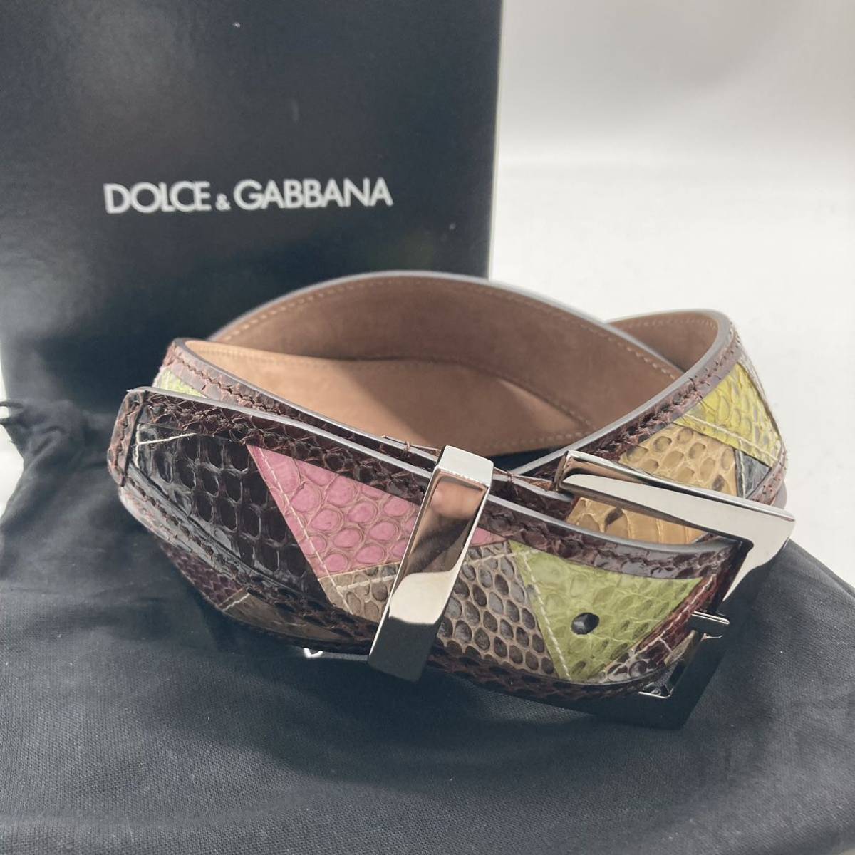 DOLCE&GABBANA ベルト ヴィンテージ レア ドルチェ&ガッバーナ-