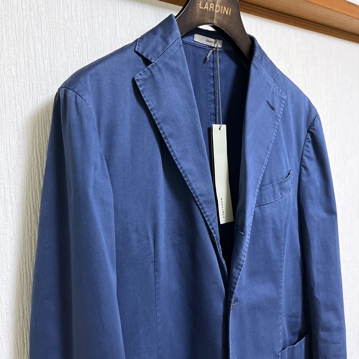【未使用】BOGLIOLI ボリオリ COAT ガーメントダイ ジャケット
