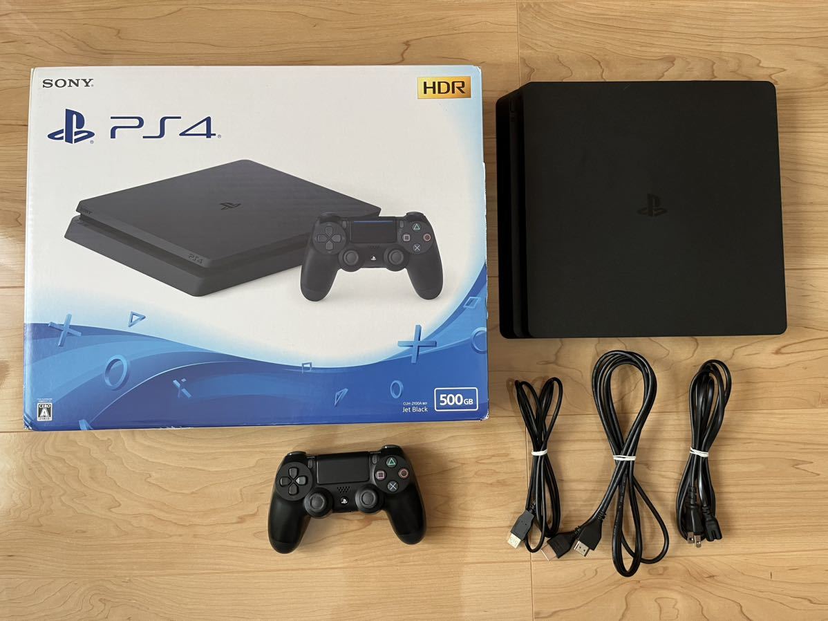 SONY PS4 本体 ジェットブラック CUH-2100 500GB-