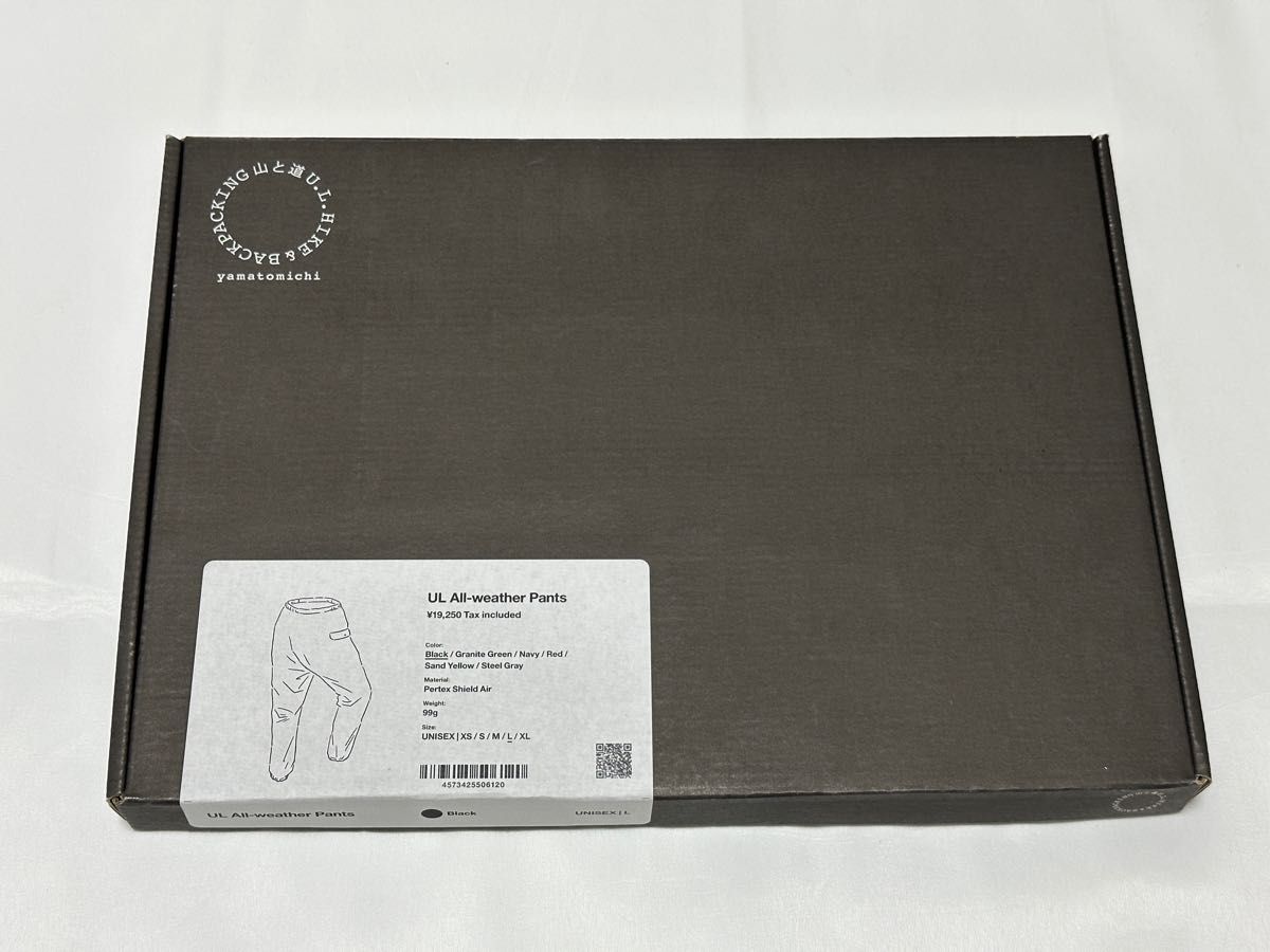 山と道 UL All-weather Pants Lサイズ ブラック|Yahoo!フリマ(旧