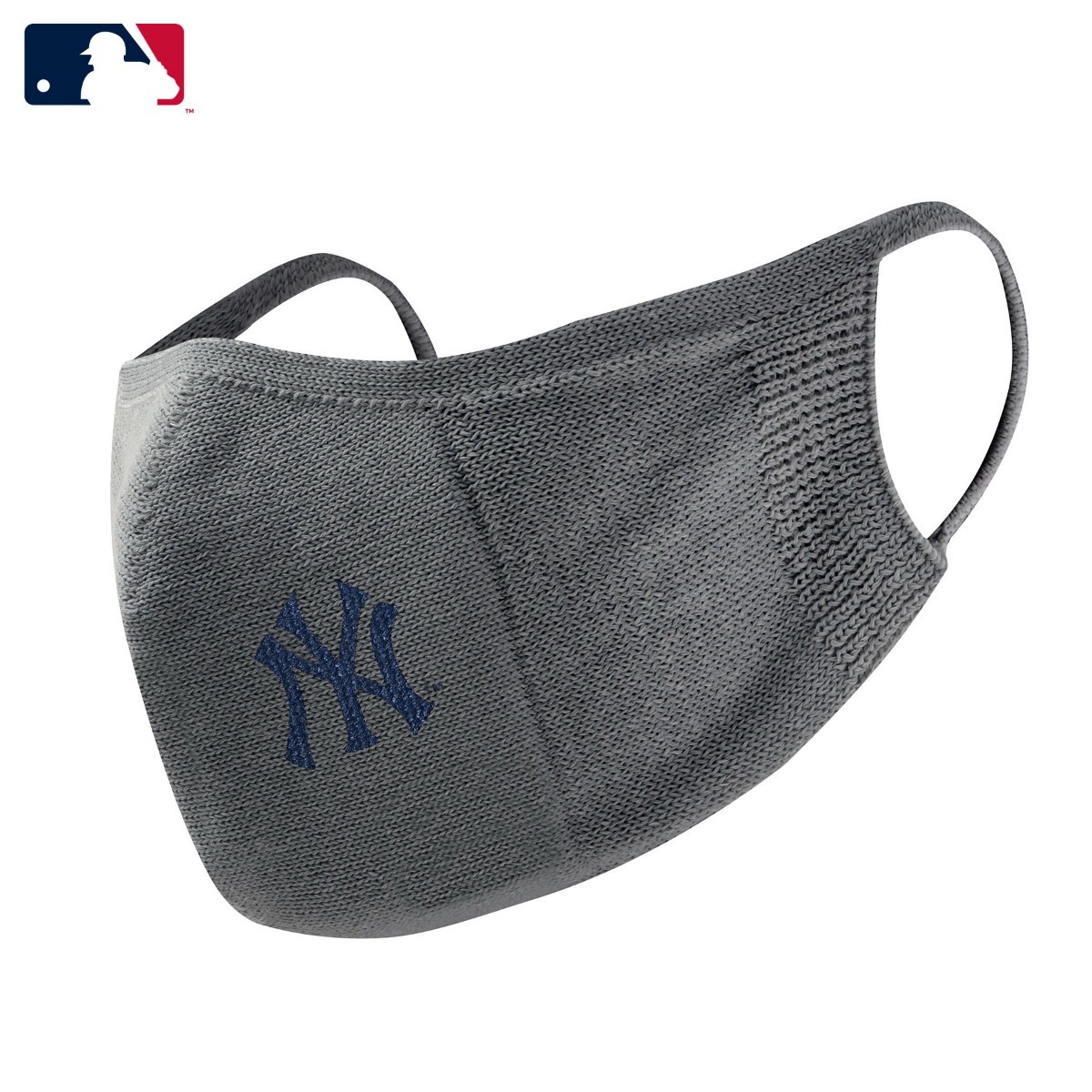 【新品】 21AW FCRB F.C REAL BRISTOL エフシーレアルブリストル MLB F.C.R.B AMI MASK マスク ヤンキース NEW YORK YANKEES GREY 新品_画像1