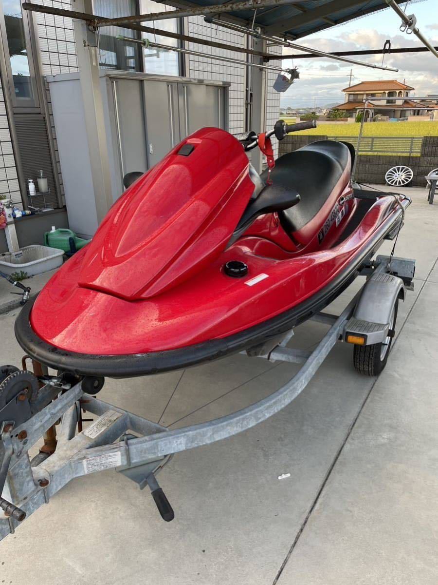 カワサキ STX 15F KAWASAKI 水上バイク ジェットスキー トレーラー