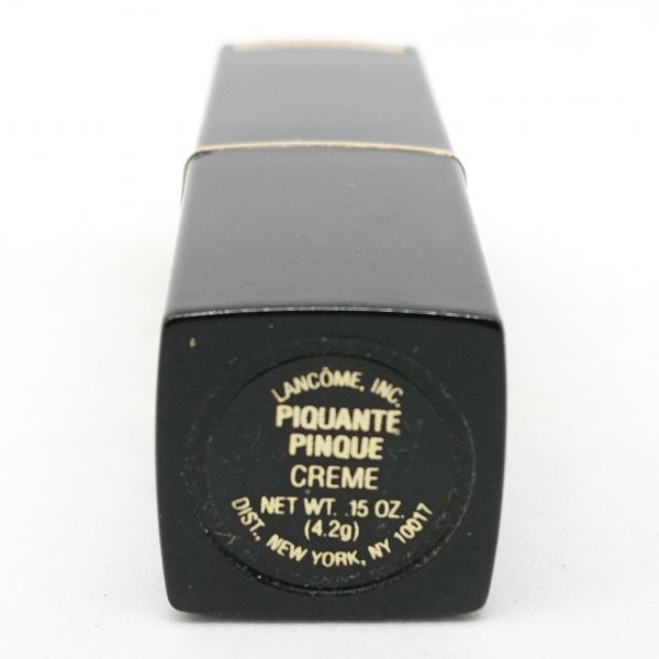 LANCOME Lancome PIQANTE PINQUE CREAM lipstick 4.2g * remainder amount enough postage 140 jpy 