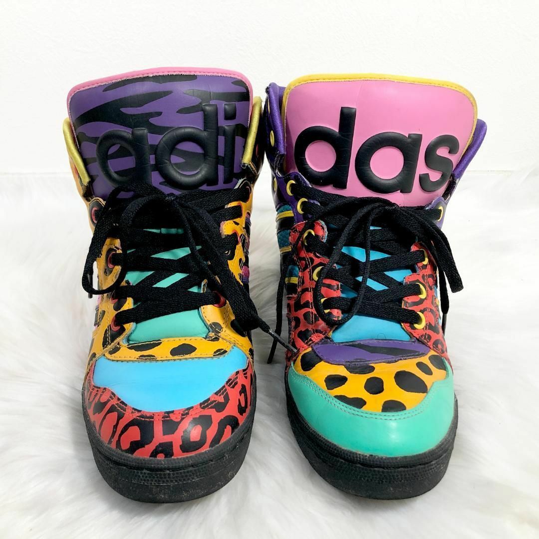 adidas アディダス Jeremy Scott コラボ ハイカットスニーカー_画像2