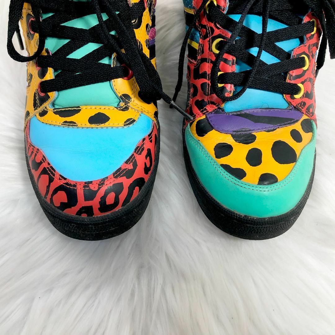 adidas アディダス Jeremy Scott コラボ ハイカットスニーカー_画像3