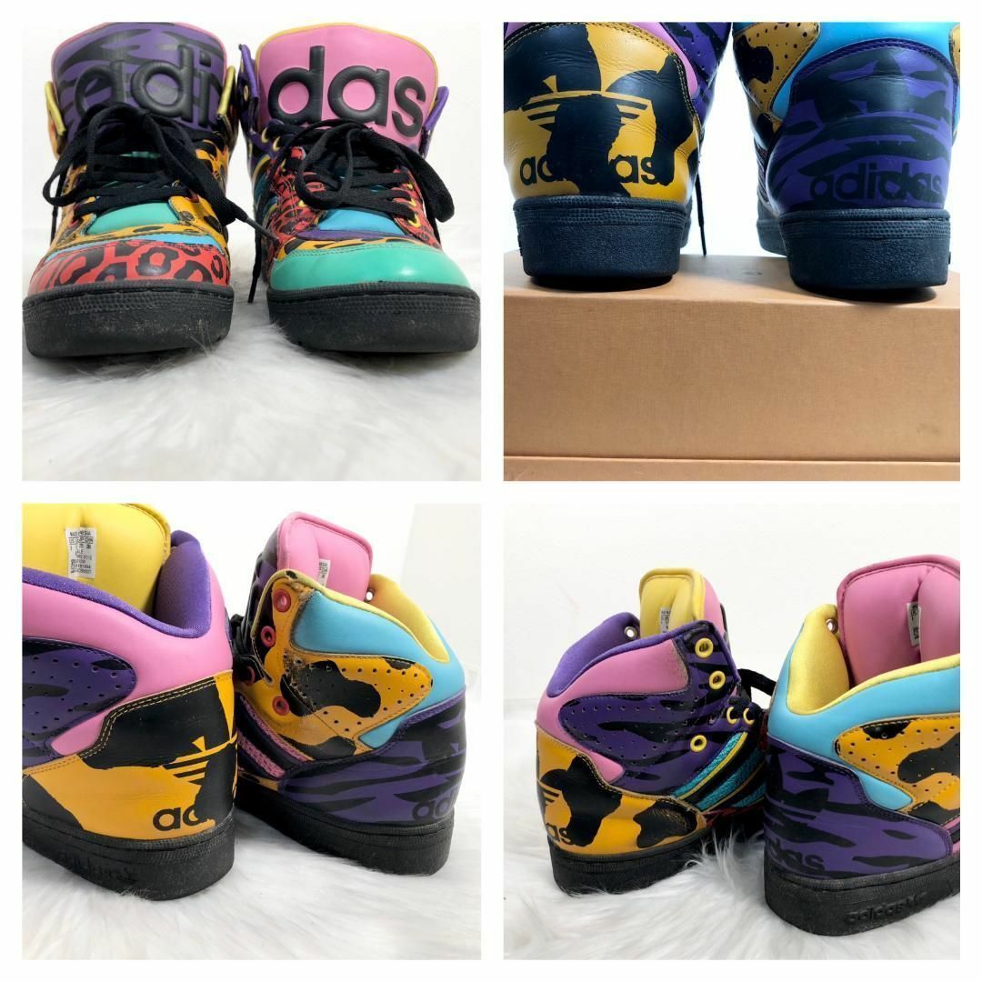 adidas アディダス Jeremy Scott コラボ ハイカットスニーカー adidas アディダス Jeremy Scott コラボ ハイカットスニーカー