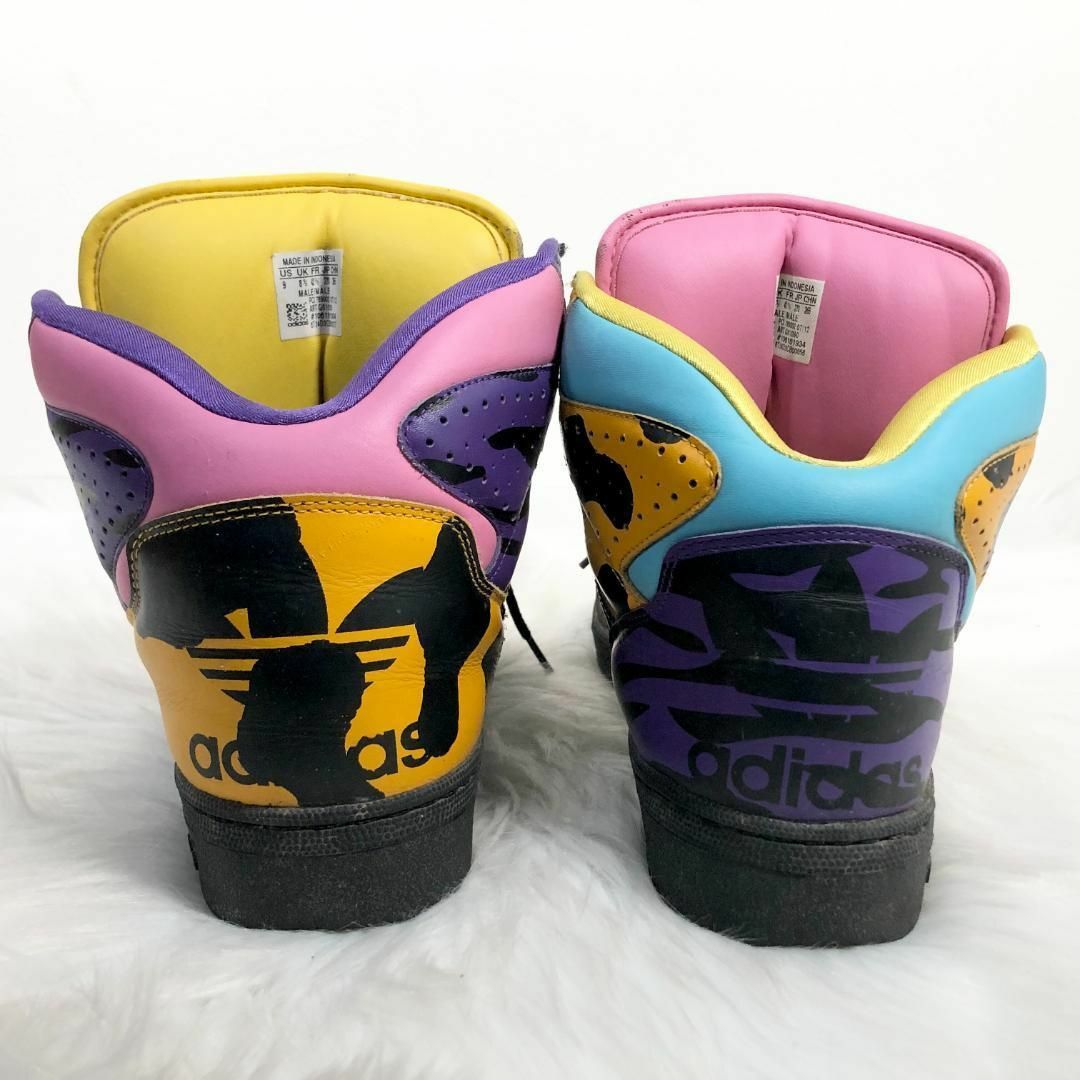 adidas アディダス Jeremy Scott コラボ ハイカットスニーカー adidas アディダス Jeremy Scott コラボ ハイカットスニーカー