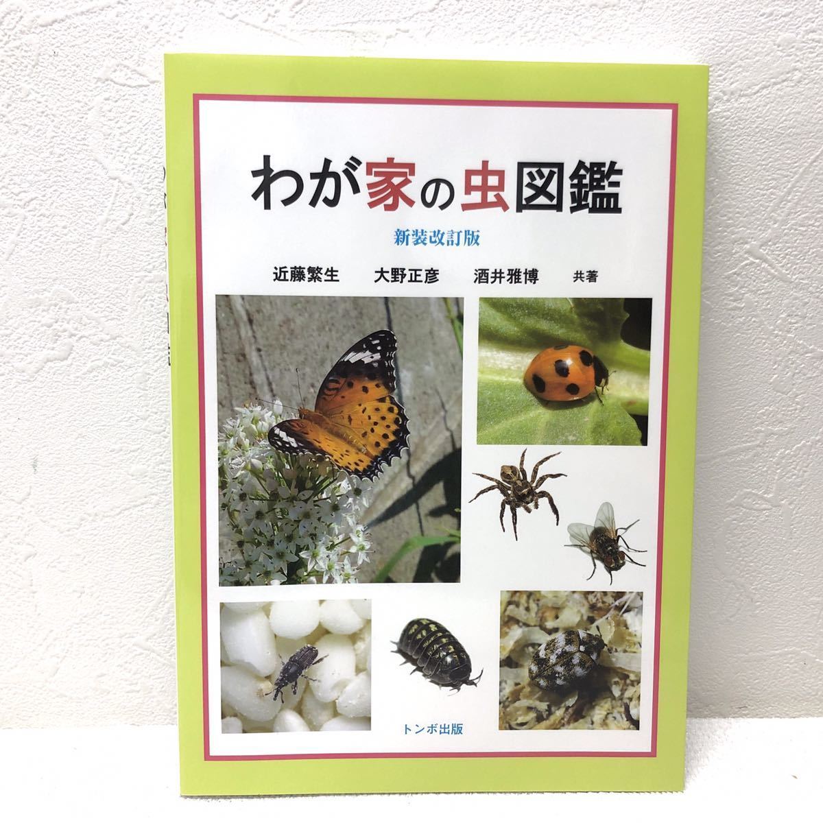 未使用 わが家の虫図鑑 新装改訂版 近藤繁夫 大野正彦 酒井雅博 共著 2015年8月1日 改訂版発行 トンボ出版 y913_画像1