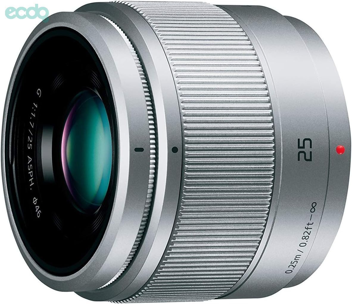 【 未使用品 】 Panasonic LUMIX G 25mm F1.7 ASPH. H-H025 シルバー 【 レンズキットから抜き出した未使用のお品 】_画像2