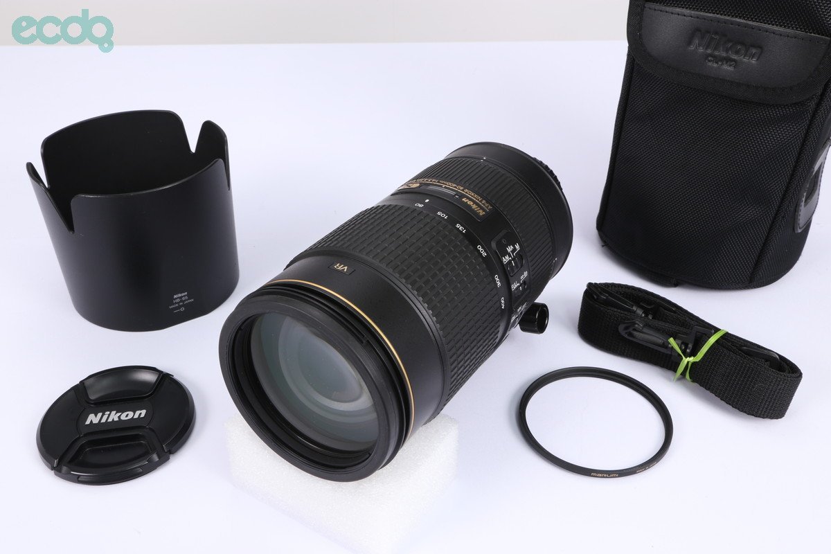 【 良品 | 動作正常 】 Nikon AF-S NIKKOR 80-400mm F4.5-5.6G ED VR 【 レンズプロテクター 追加付属 】_画像2