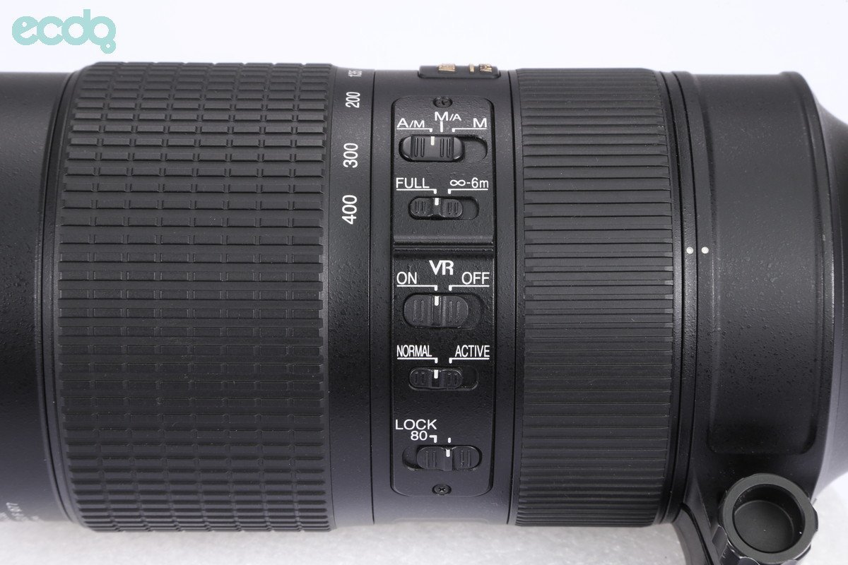 【 良品 | 動作正常 】 Nikon AF-S NIKKOR 80-400mm F4.5-5.6G ED VR 【 レンズプロテクター 追加付属 】_画像9