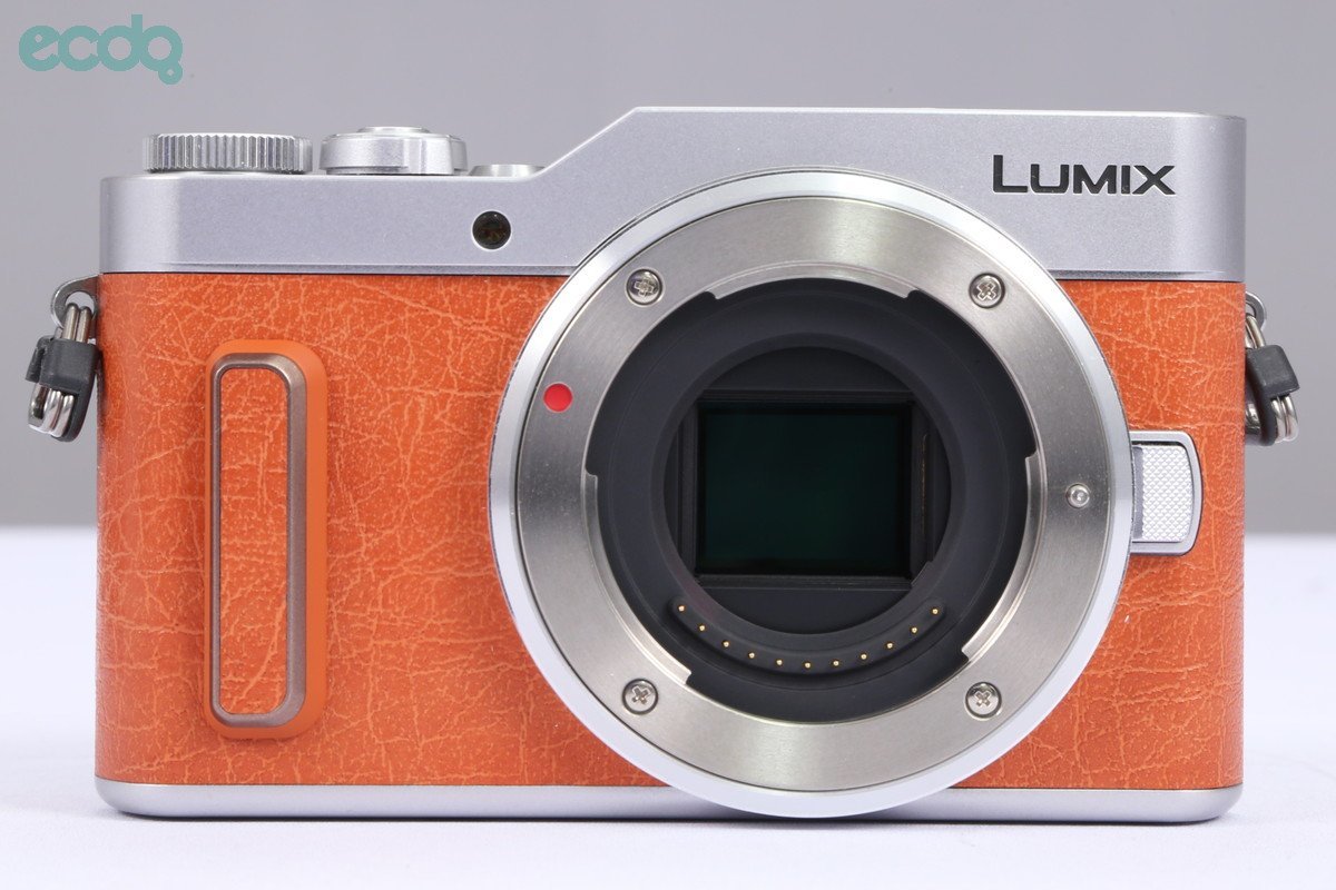 【 美品 | 動作保証 】 Panasonic LUMIX GF10 ボディ DC-GF10 オレンジ 【 マイクロSDカード 32GB 追加付属 】_画像3