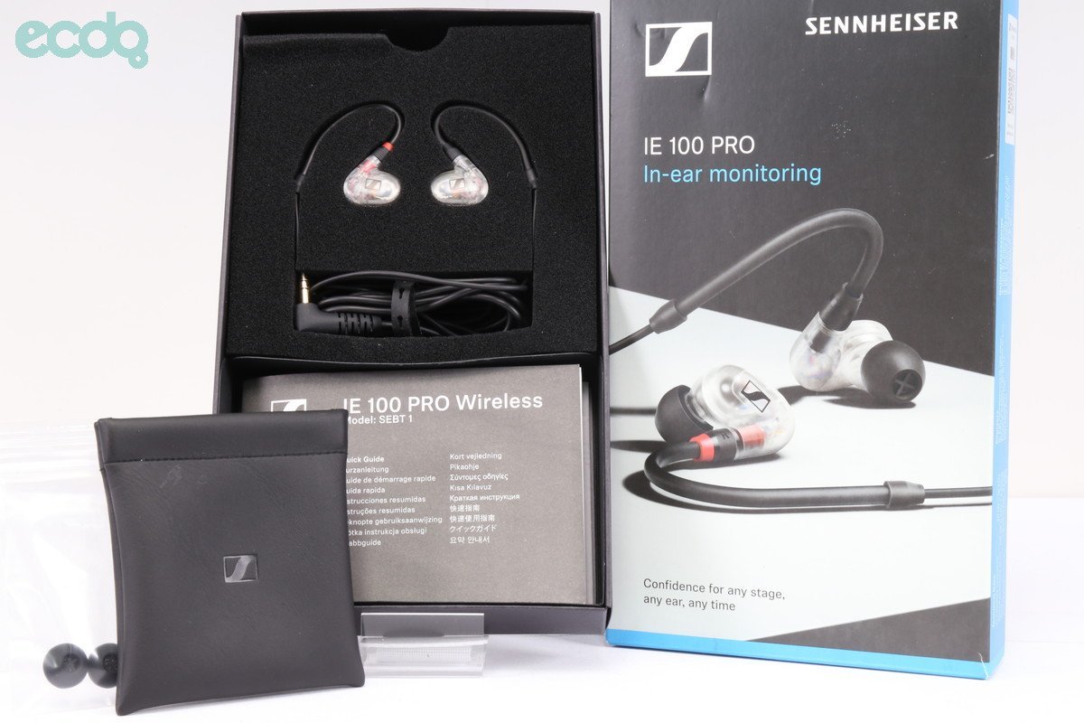 超目玉】 PRO 100 IE プロ用モニタリングイヤホン SENNHEISER 】 動作