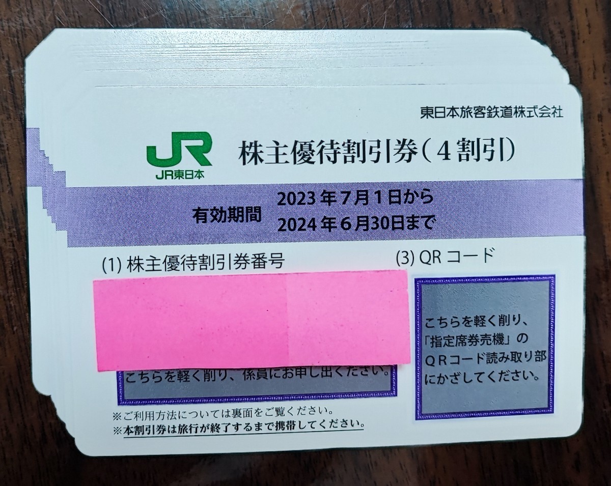 JR東日本株主優待券 10枚セット(優待券、割引券)｜売買された