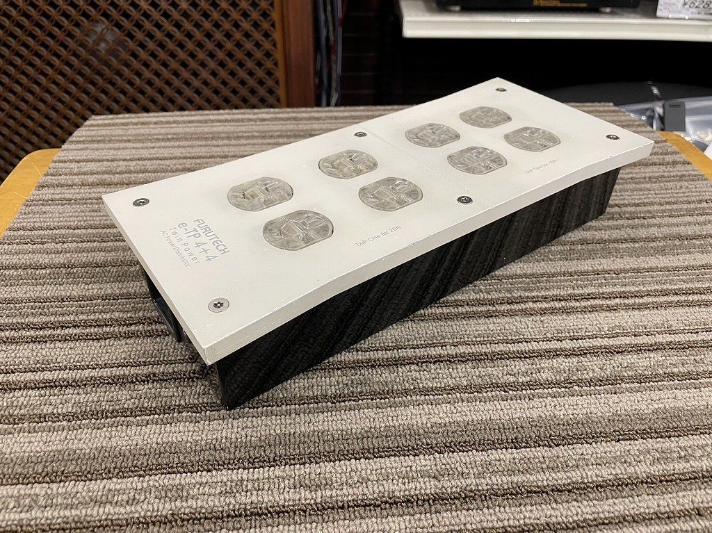 新作モデル FURUTECH フルテック 4+4口 4+4 e-TP 20A/15A 電源タップ